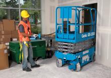 Piattaforme aeree verticali a pantografo su ruote Genie GS-1930 E-Drive