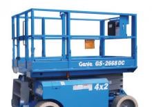 Piattaforme aeree verticali a pantografo su ruote Genie GS-2668 DC