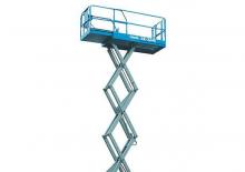 Piattaforme aeree verticali a pantografo su ruote Genie TKD GS 3246