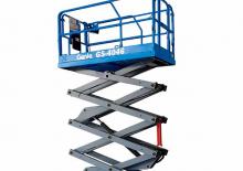 Piattaforme aeree verticali a pantografo su ruote Genie GS-4046 E-Drive
