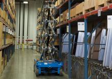 Piattaforme aeree verticali a pantografo su ruote Genie GS-4046