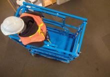 Piattaforme aeree verticali a pantografo su ruote Genie GS-1330