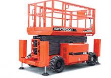 Piattaforme aeree verticali a pantografo su ruote Sinoboom GTJZ0818D