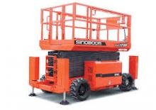 Piattaforme aeree verticali a pantografo su ruote Sinoboom GTJZ1018D