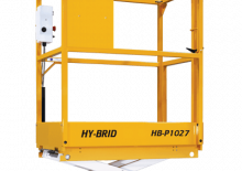 Piattaforme aeree verticali a pantografo su ruote Custom Equipment HB-P1027