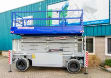 Piattaforme aeree verticali a pantografo su ruote Holland-Lift HL-220 E25 RT