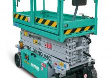 Piattaforme aeree verticali a pantografo su ruote Imer IM 5980 MC
