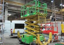 Piattaforme aeree verticali a pantografo su ruote Iteco IT 10160 D