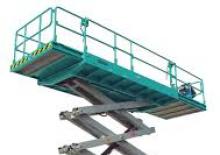 Piattaforme aeree verticali a pantografo su ruote Iteco IT 14220 E