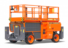 Piattaforme aeree verticali a pantografo su ruote Dingli JCPT1523RTB