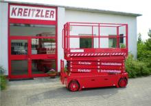 Piattaforme aeree verticali a pantografo su ruote Kreitzler KIB 08/067