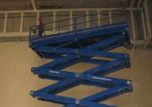 Piattaforme aeree verticali a pantografo su ruote Kreitzler KIB 25/373