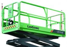 Piattaforme aeree verticali a pantografo su ruote Liugong LS1414E