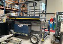 Piattaforme aeree verticali a pantografo su ruote TKD MEC MEC 120-12 EB