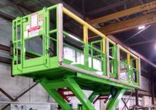 Piattaforme aeree verticali a pantografo su ruote Lift-A-Loft MP15