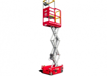 Piattaforme aeree verticali a pantografo su ruote MEC NANO10®-XD