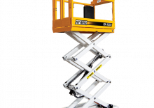 Piattaforme aeree verticali a pantografo su ruote Custom Equipment PA-1030