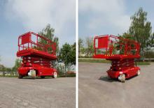 Piattaforme aeree verticali a pantografo su ruote PB PB S101-12E