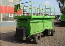 Piattaforme aeree verticali a pantografo su ruote Iteco PD 110