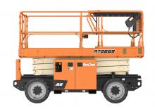 Piattaforme aeree verticali a pantografo su ruote JLG RT2669