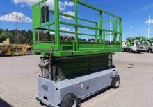 Piattaforme aeree verticali a pantografo su ruote German Standard Lift S 111 E 12