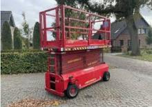 Piattaforme aeree verticali a pantografo su ruote German Standard Lift S 131 E 16 P