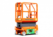 Piattaforme aeree verticali a pantografo su ruote Dingli S036-PACE