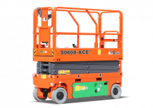 Piattaforme aeree verticali a pantografo su ruote Dingli S0608-ACE+