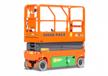 Piattaforme aeree verticali a pantografo su ruote Dingli S0608-PACE