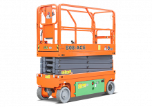 Piattaforme aeree verticali a pantografo su ruote Dingli S08-ACE