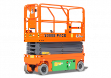 Piattaforme aeree verticali a pantografo su ruote Dingli S0808-PACE