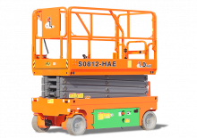 Piattaforme aeree verticali a pantografo su ruote Dingli S0812-HAE