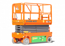Piattaforme aeree verticali a pantografo su ruote Dingli S1008-ACE