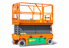 Piattaforme aeree verticali a pantografo su ruote Dingli S1012-ACE+