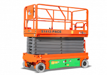 Piattaforme aeree verticali a pantografo su ruote Dingli S1412-PACE