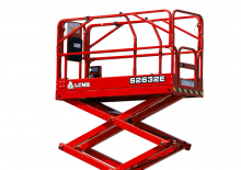 Piattaforme aeree verticali a pantografo su ruote LGMG  S2632E