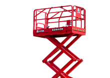 Piattaforme aeree verticali a pantografo su ruote LGMG  S2646E