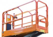Piattaforme aeree verticali a pantografo su ruote Noblelift SC3345E