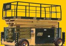 Piattaforme aeree verticali a pantografo su ruote AIRO SF 1700 D 2 MA