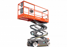 Piattaforme aeree verticali a pantografo su ruote Skyjack SJ3215 