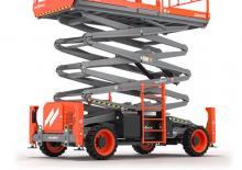 Piattaforme aeree verticali a pantografo su ruote Skyjack SJ9243 RT