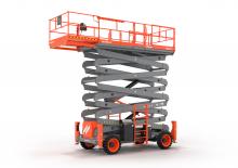 Piattaforme aeree verticali a pantografo su ruote Skyjack SJ9664RT