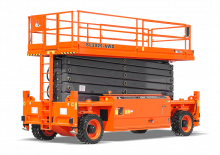 Piattaforme aeree verticali a pantografo su ruote Dingli SL3025-AWD