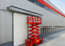 Piattaforme aeree verticali a pantografo su ruote LGMG  SR1018D