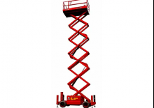 Piattaforme aeree verticali a pantografo su ruote LGMG  SR1418E 