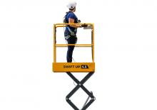 Piattaforme aeree verticali a pantografo su ruote Haulotte Swift Up 4.5 SP