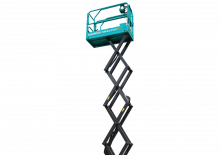 Piattaforme aeree verticali a pantografo su ruote Sunward SWSL 0807 DC