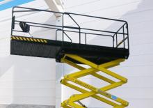 Piattaforme aeree verticali a pantografo su ruote AIRO X 8 EW Wind