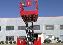 Piattaforme aeree verticali a pantografo su ruote Mantall XDW-180RT
