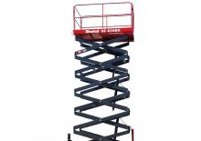 Piattaforme aeree verticali a pantografo su ruote Mantall XE-A140S